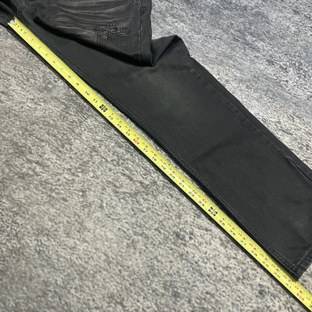 Vintage Brooklyn Xpress Jeans Mens‎ 38x31 Black Y2K Denim Grunge Archive